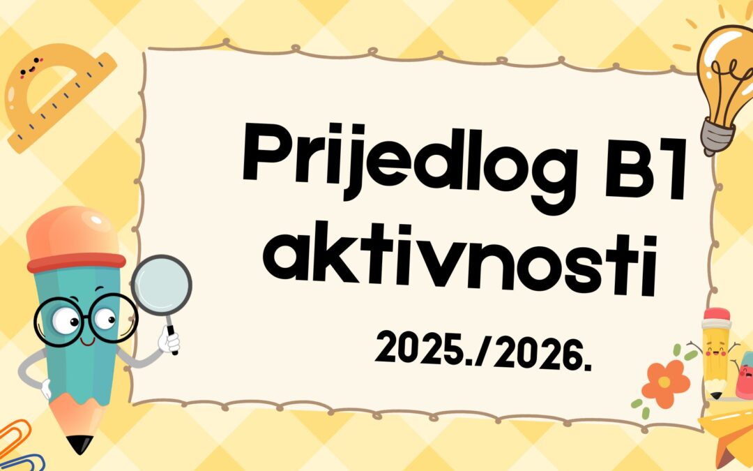 Ponuda B1 aktivnosti