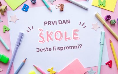 Prvi dan škole- obavijest