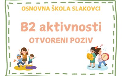 B2 -otvoreni poziv