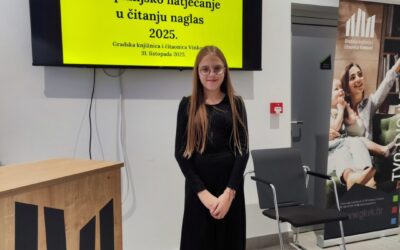 Učenica Mia Draženović sudjelovala na Natjecanju u čitanju naglas u Vinkovcima