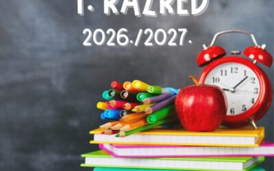 Obavijest o upisu u 1. razred osnovne škole 2026./2027.