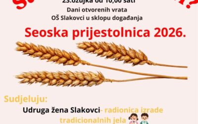 POZIV NA DOGAĐAJ – ŠTO SU JELI NAŠI STARI?