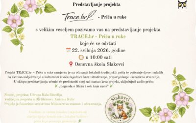 POZIV – Predstavljanje projekta Trace.hr