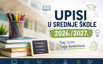 Obavijest za učenike 8. razreda i njihove roditelje